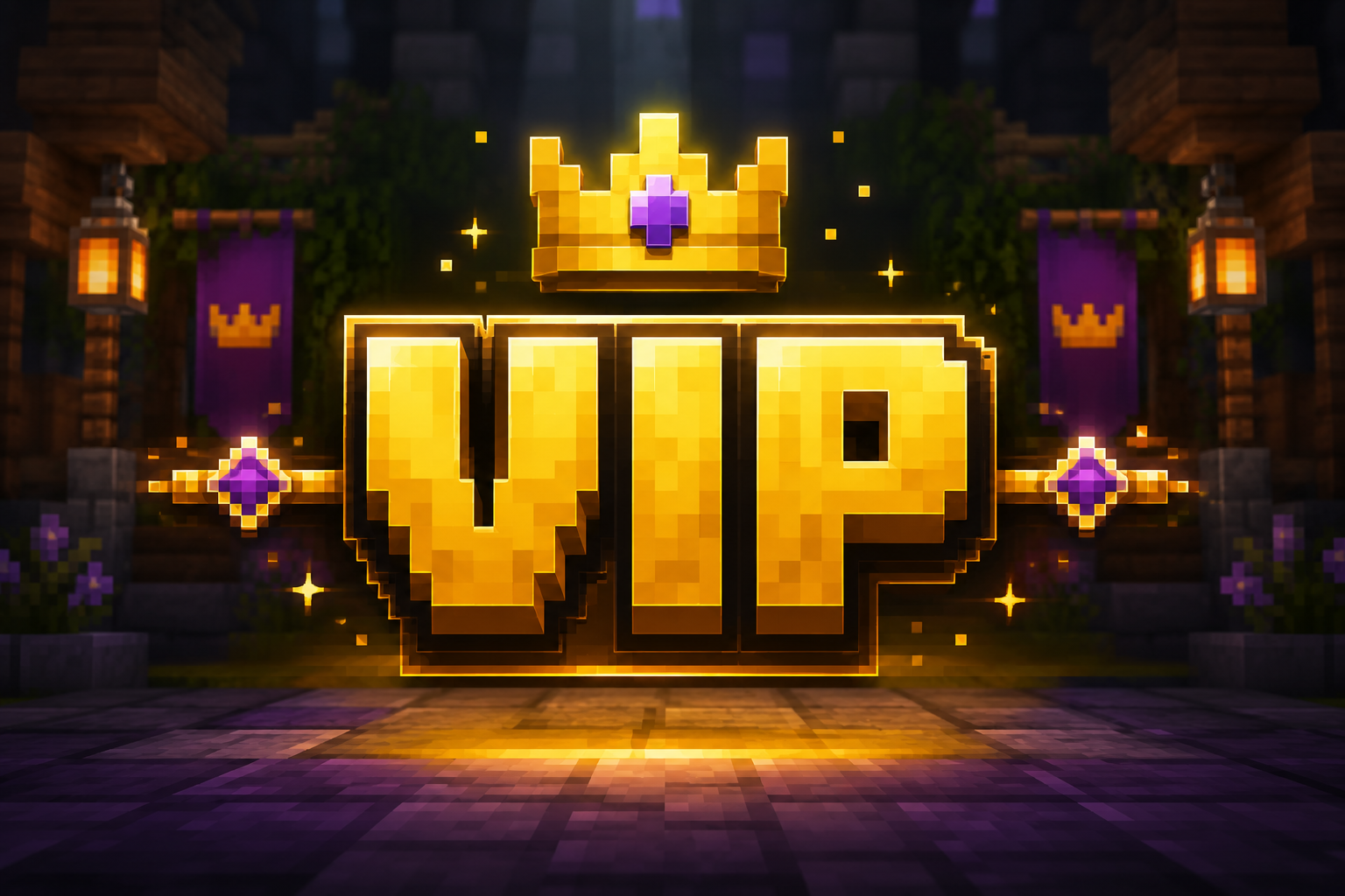 VIP ранк за PixelSMP